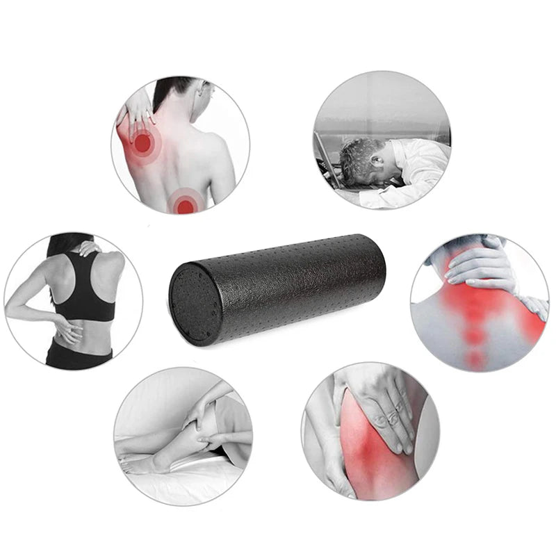 Portable Yoga Foam Roller for Body Exercises