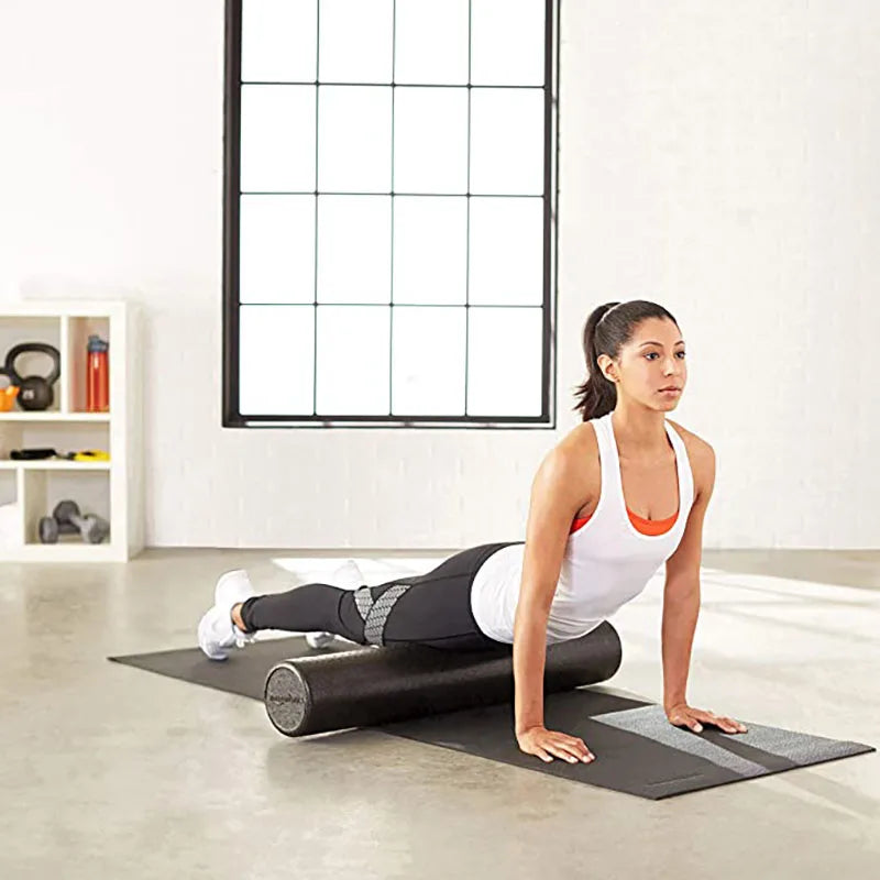 Portable Yoga Foam Roller for Body Exercises